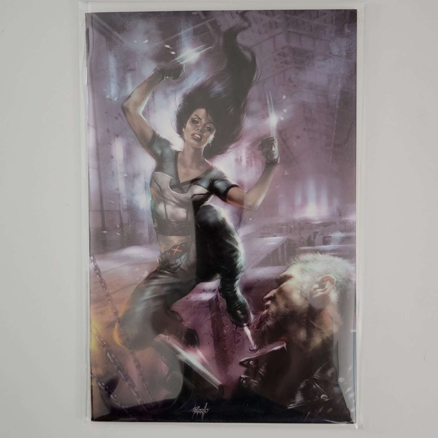 X 戰警 #4 第 4 卷 Parrillo Virgin 封面 377 共 600