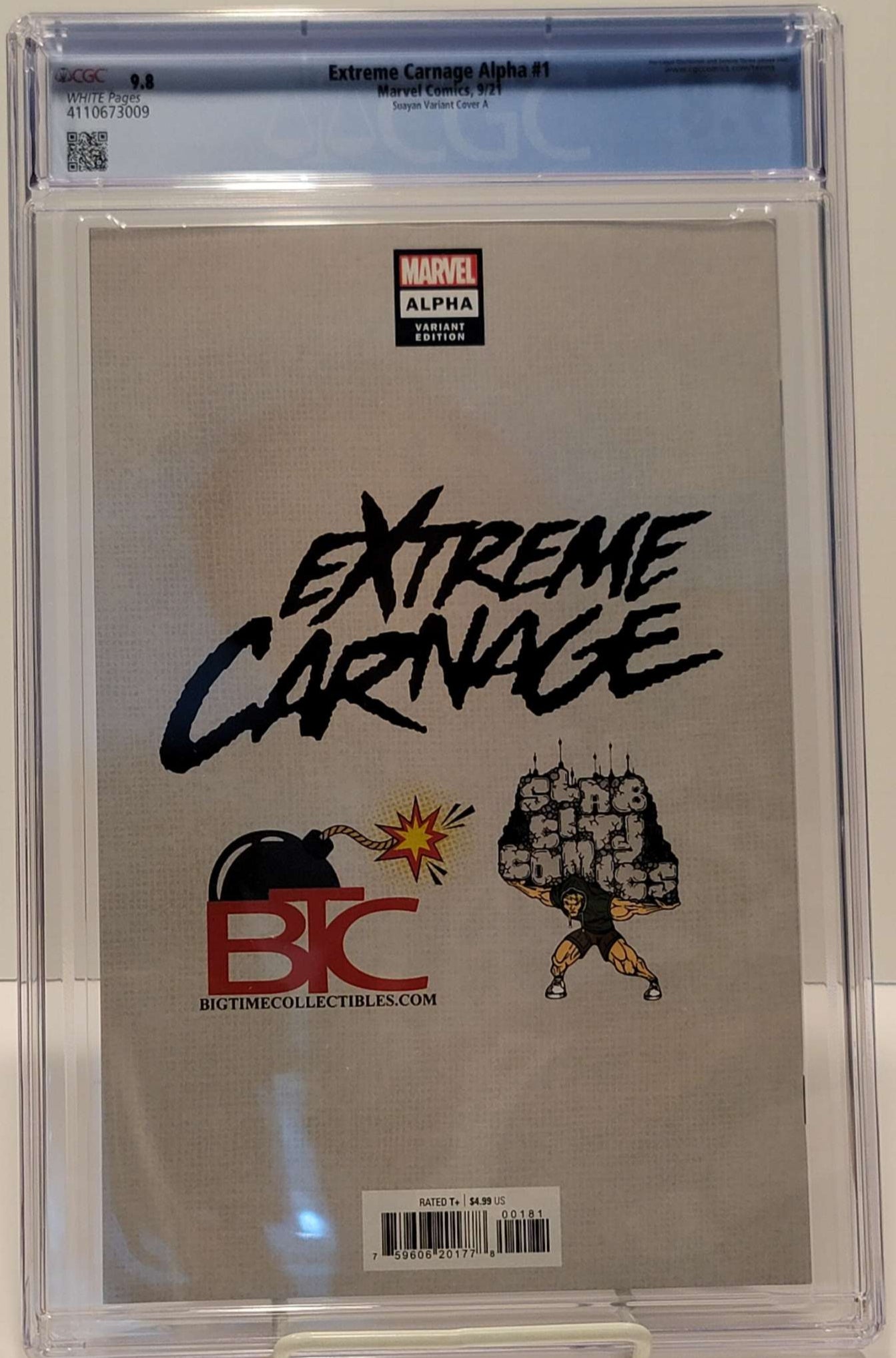 Matanza extrema Alfa n.° 1 CGC 9.8