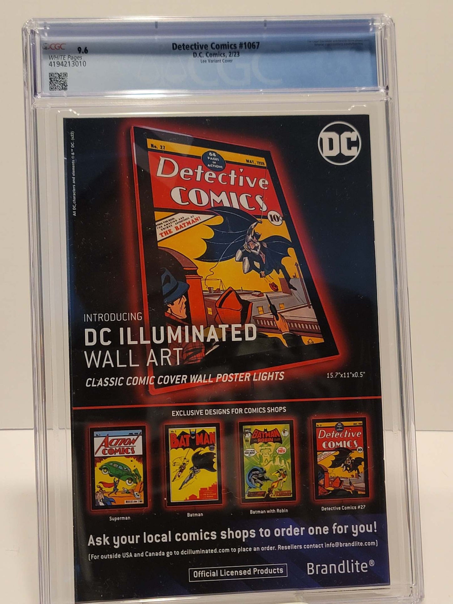 Detective Comics #1067 CGC 9.6 - Jae Lee Variant Cover