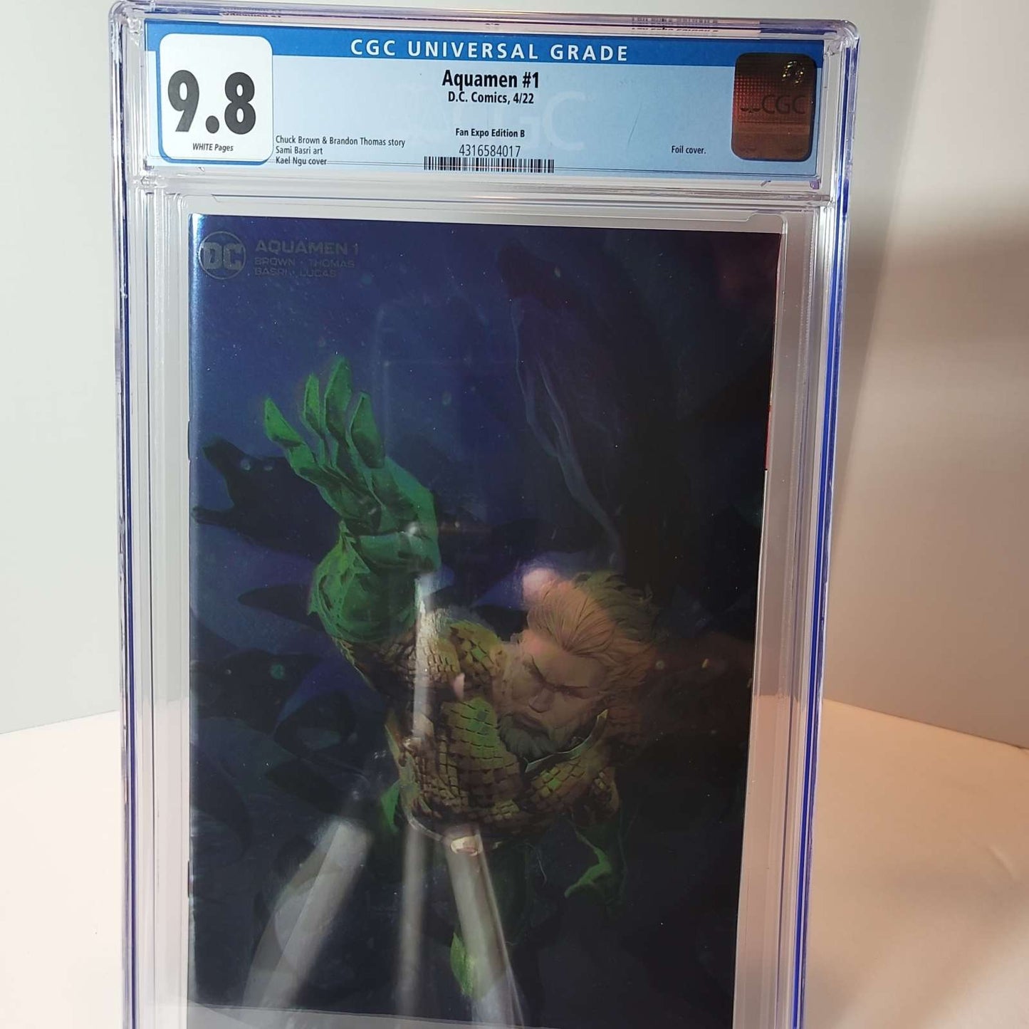 Aquamen #1 Edición de la Fan Expo CGC 9.8
