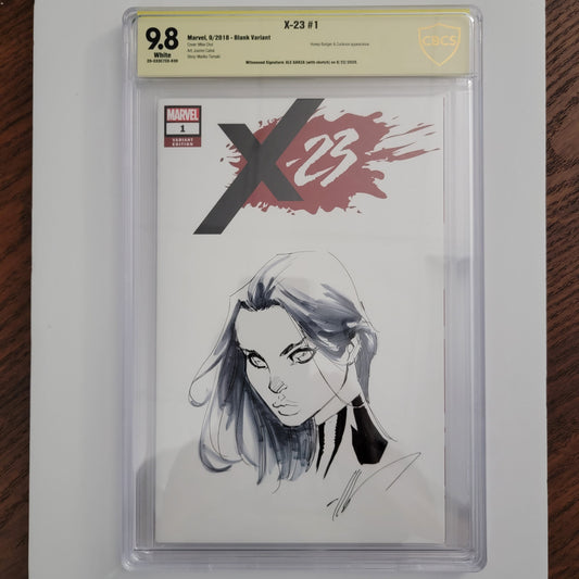 X-23 #1 CBCS 9.8 Sketch by Ale Garza