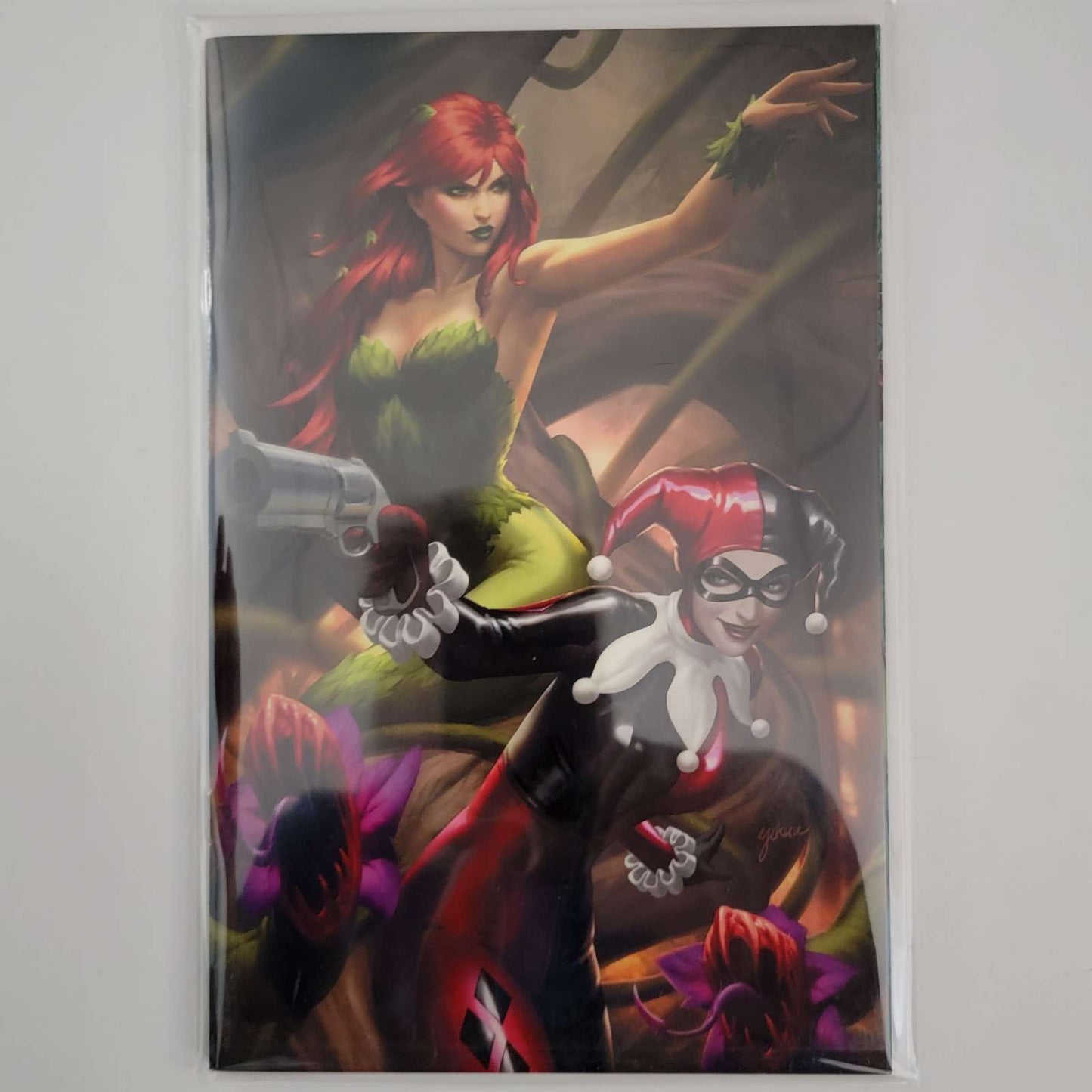 Harley Quinn and Poison Ivy #3 Virgin Variant 484 of 500. W/COA