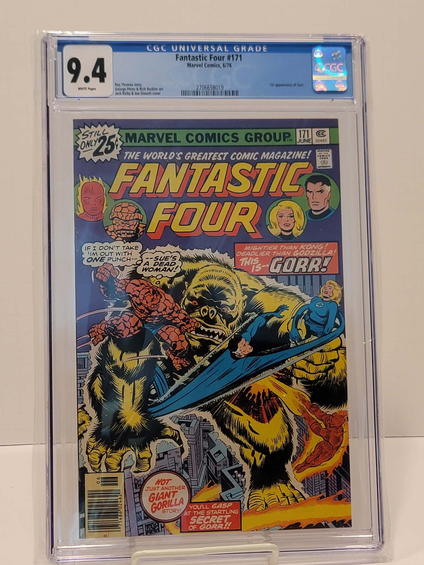 Los Cuatro Fantásticos #171 CGC 9.4