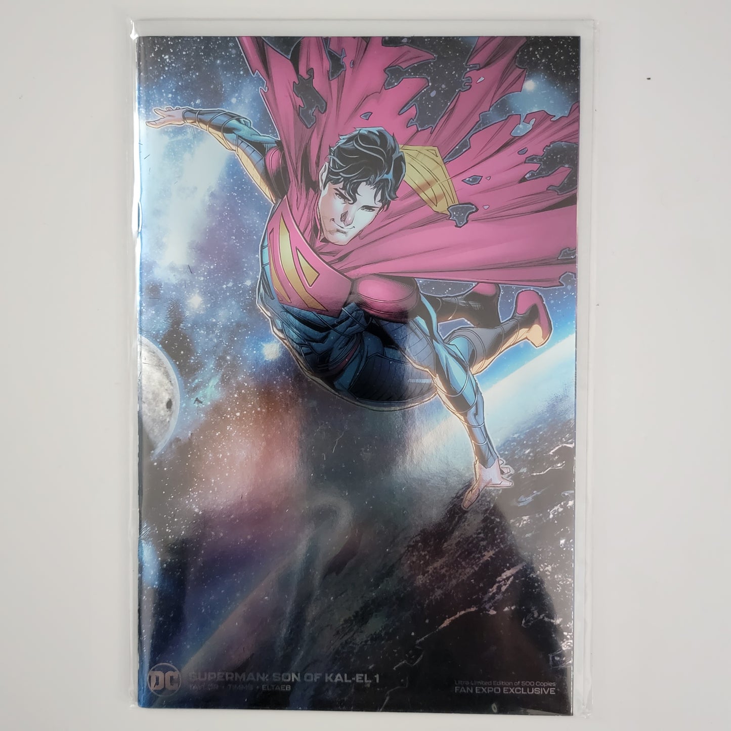 Variante de lámina de Superman: Son of Kal-El #1 para la Fan Expo