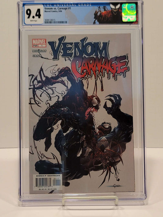 Venom Vs. Carnage #1 CGC 9.4