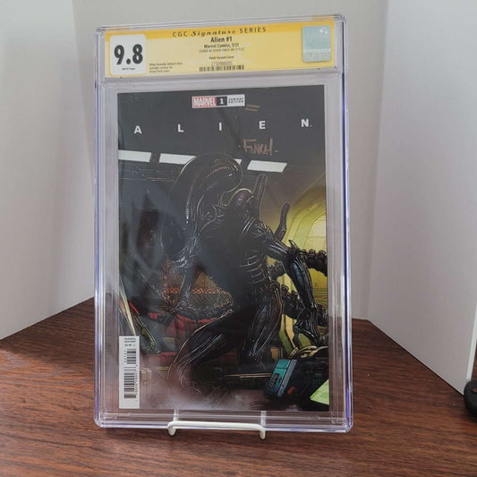 Alien #1 CGC SS 9.8 Signed By David Finch