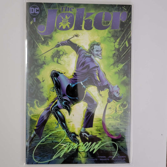Joker, The #1 J Scott Campbell cover A Signed by Campbell w/COA