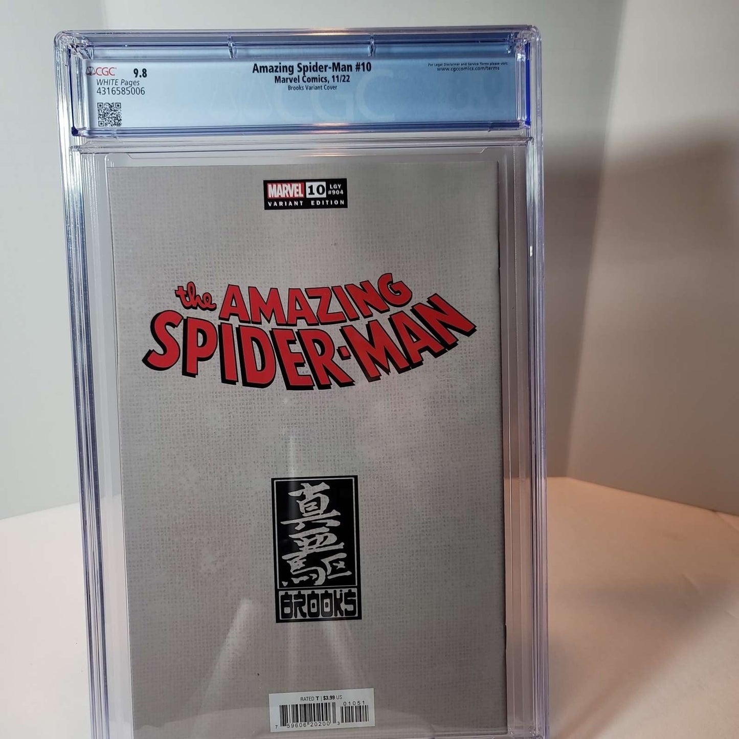 Amazing Spider-Man Vol 6 #10 - CGC 9.8 - Brooks Variant
