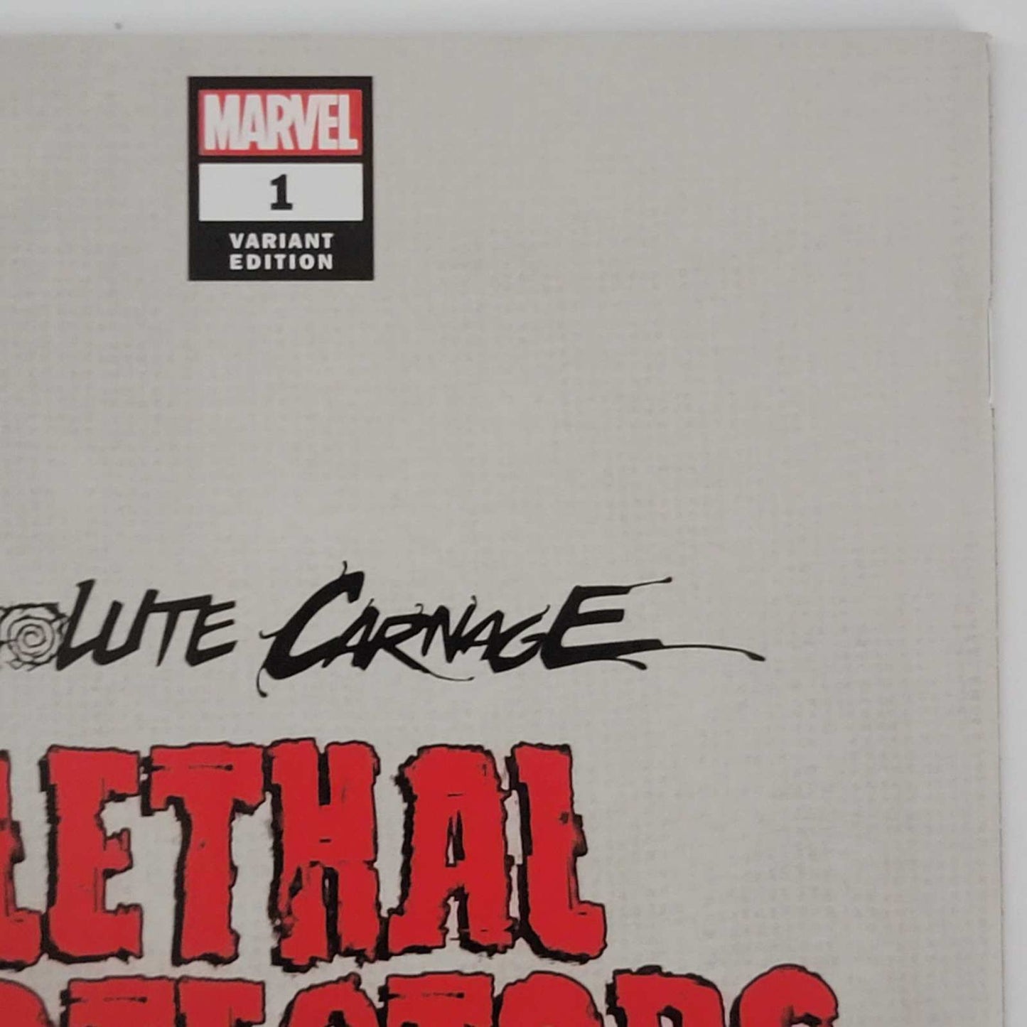 Absolute Carnage Lethal Protectors #1 Virgin Wolverine Variant