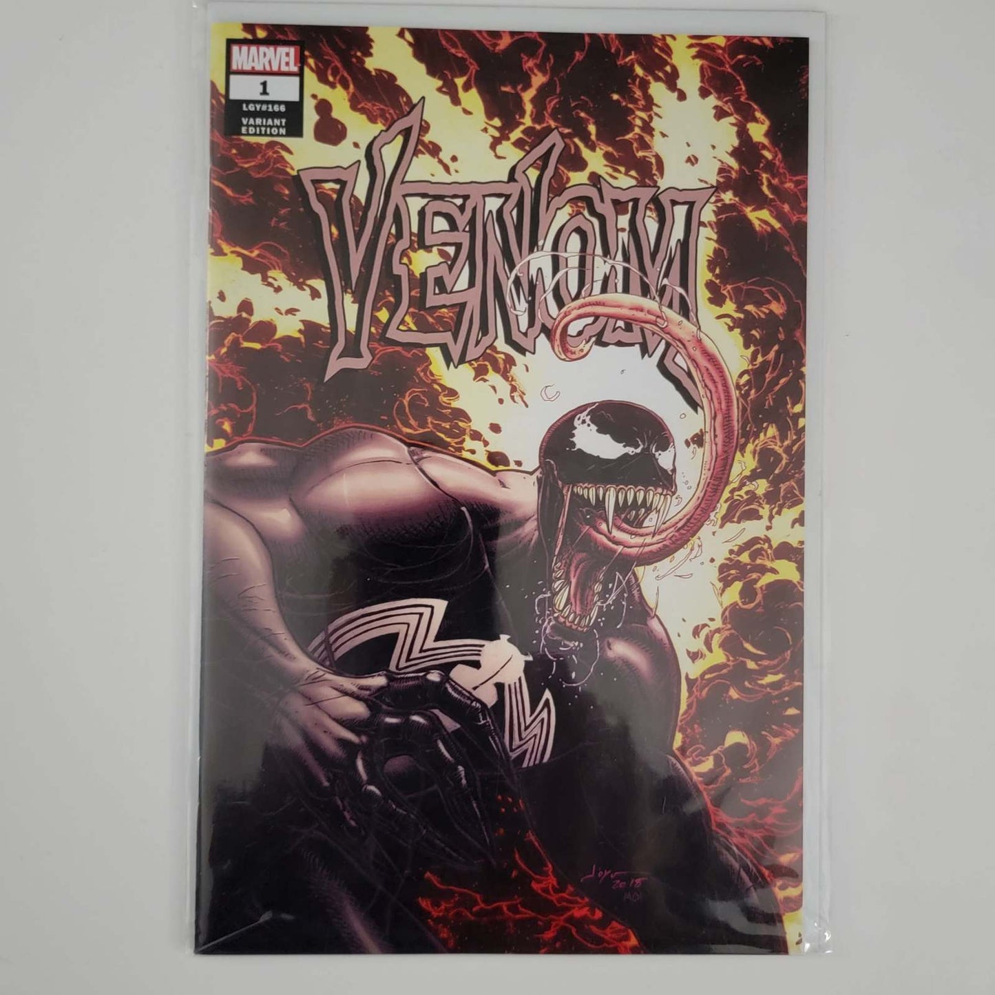 Portada de la convención FanExpo de Joyce Chin, número 1 de Venom