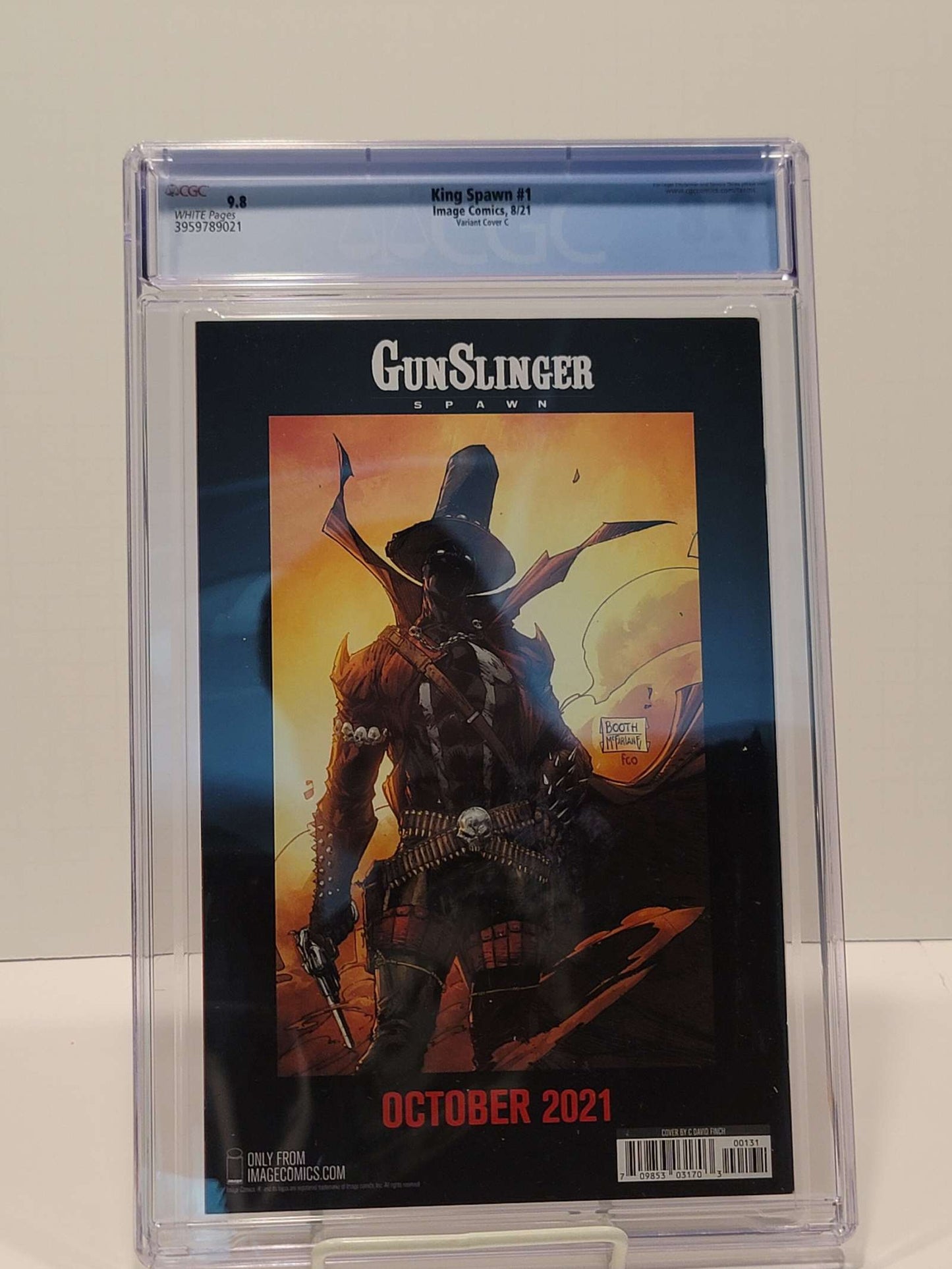 King Spawn Vol 1 #01 - CGC 9.8 - Cover C