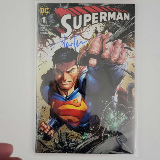 Superman #1 Tyler Kirkham variant Signed W/COA