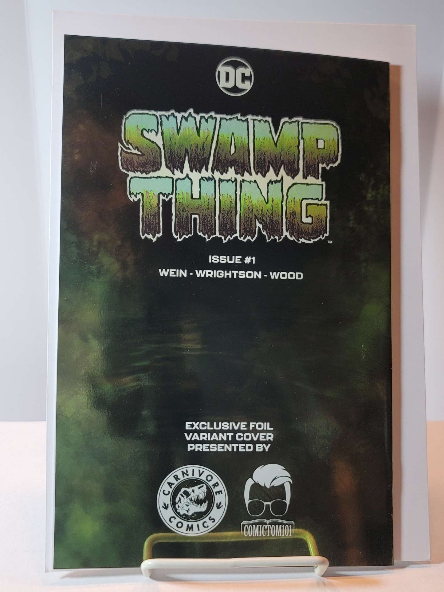 Swamp Thing Vol 1 #1 - NYCC 2023 GREEN FOIL Cover LTD 500 REPRINTS ISSUE #1