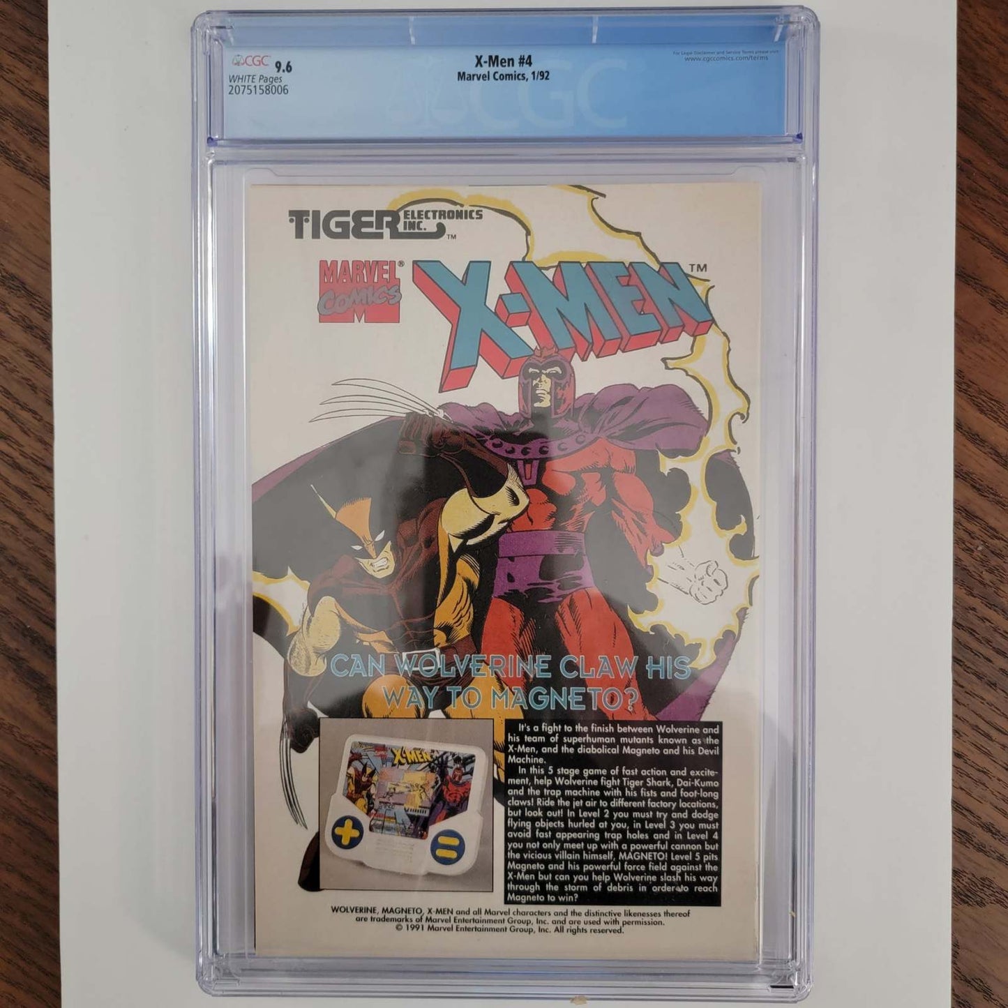 X-Men #4 vol 1 CGC 9.6
