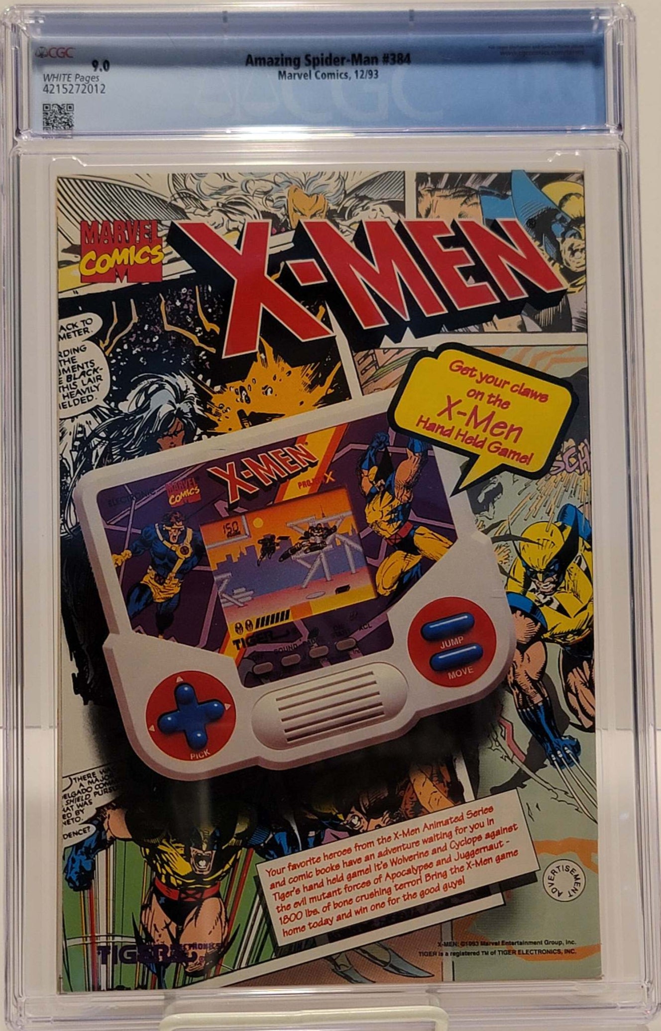 El sorprendente Hombre Araña n.° 384 CGC 9.0