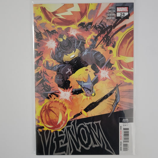 Venom #26 2nd Printing Signed by Donny Cates w/COA