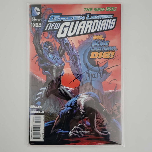 Green Lantern: New Guardians #10 Signed by Tyler Kirkham w/COA