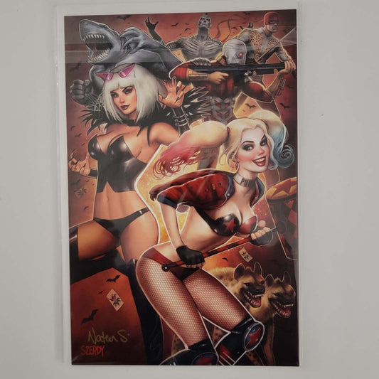 Suicide Squad #1 Szerdy Virgin Cover with Signed Print