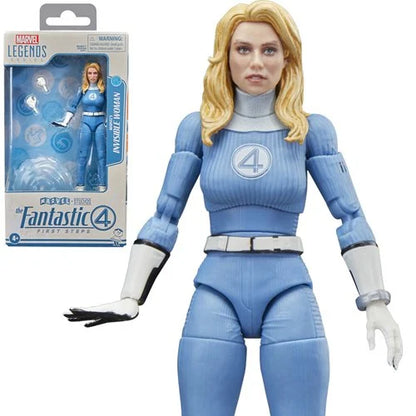 The Fantastic Four: First Steps Marvel Legends Series Invisible Woman Sue Storm 6-Inch Action Figure