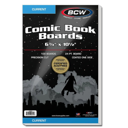 Tableros de apoyo de cómics actuales de BCW 