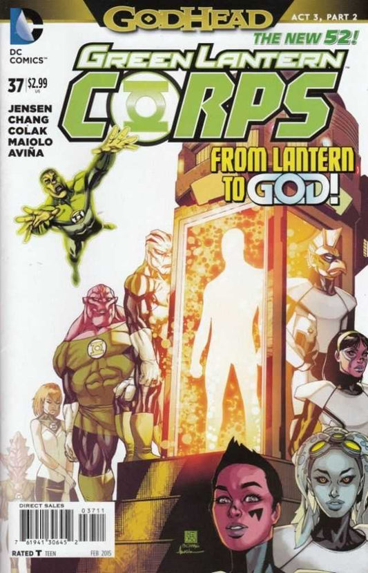Green Lantern Corps Vol 3 #37 (Godhead)