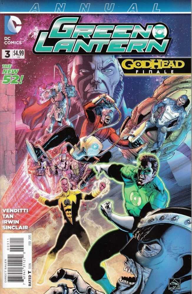 Green Lantern Annual Vol 5 #3 (Godhead)
