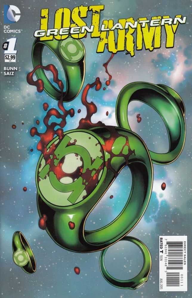 Green Lantern The Lost Army #1
