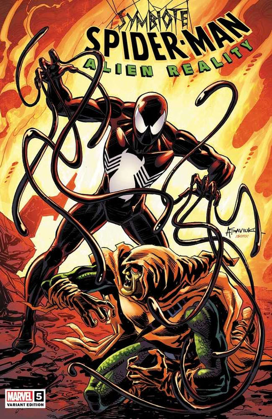 Symbiote Spider-Man Alien Reality #5 (Of 5) Saviuk Variant