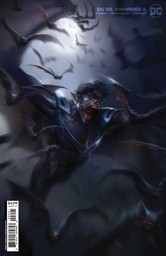 DC vs Vampires #06 (Of 12) - Cover B - Francesco Mattina Card Stock Variant