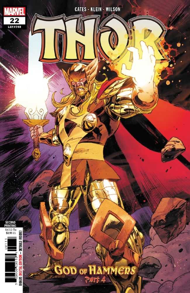 Thor #22 2nd Print Klein Variant