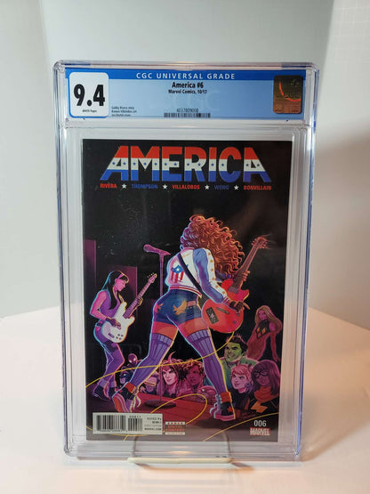 America #6 CGC 9.4 Front View