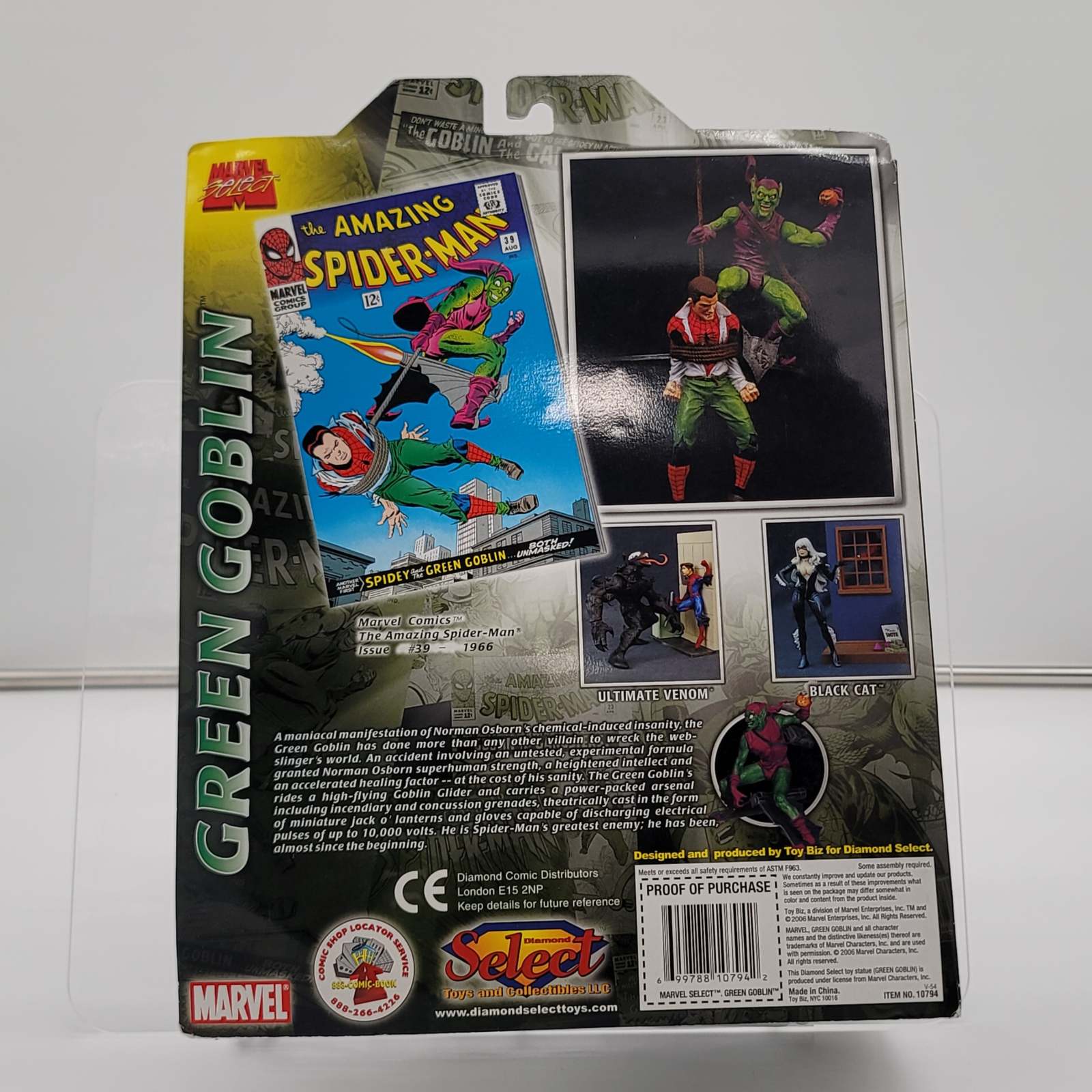 Marvel Select GREEN GOBLIN ACTION FIGURE