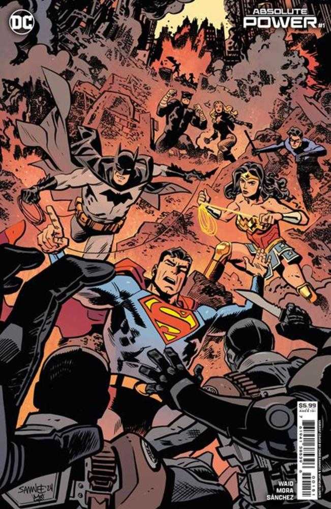 Absolute Power Vol 1 #1 (Of 4) - Cover E Chris Samnee Card Stock Variant