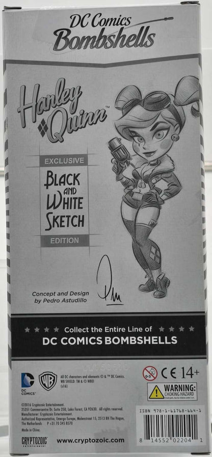 Wonder Woman DC Comics BombShells Exclusive B&W Sketch Edition