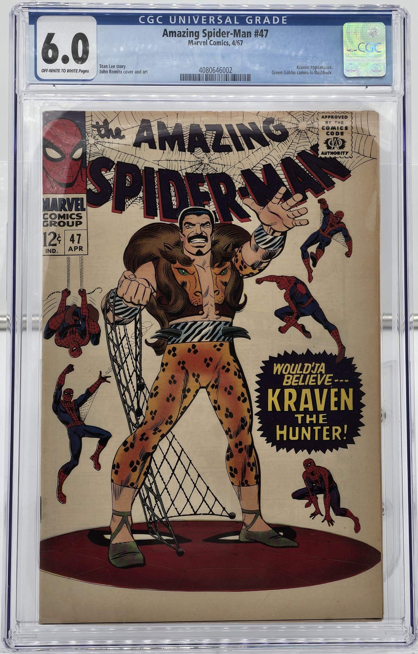 Amazing Spider-Man Vol 1 #47 CGC 6.0
