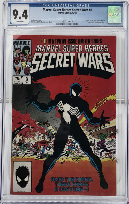 Marvel Super-Heroes Secret Wars #8 CGC 9.4