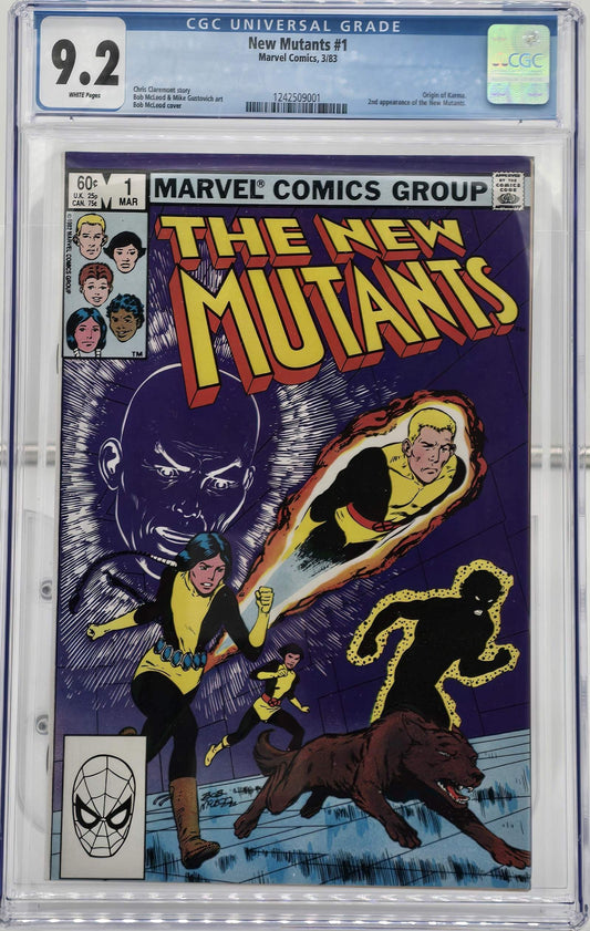 New Mutants Vol 1 #1 CGC 9.2