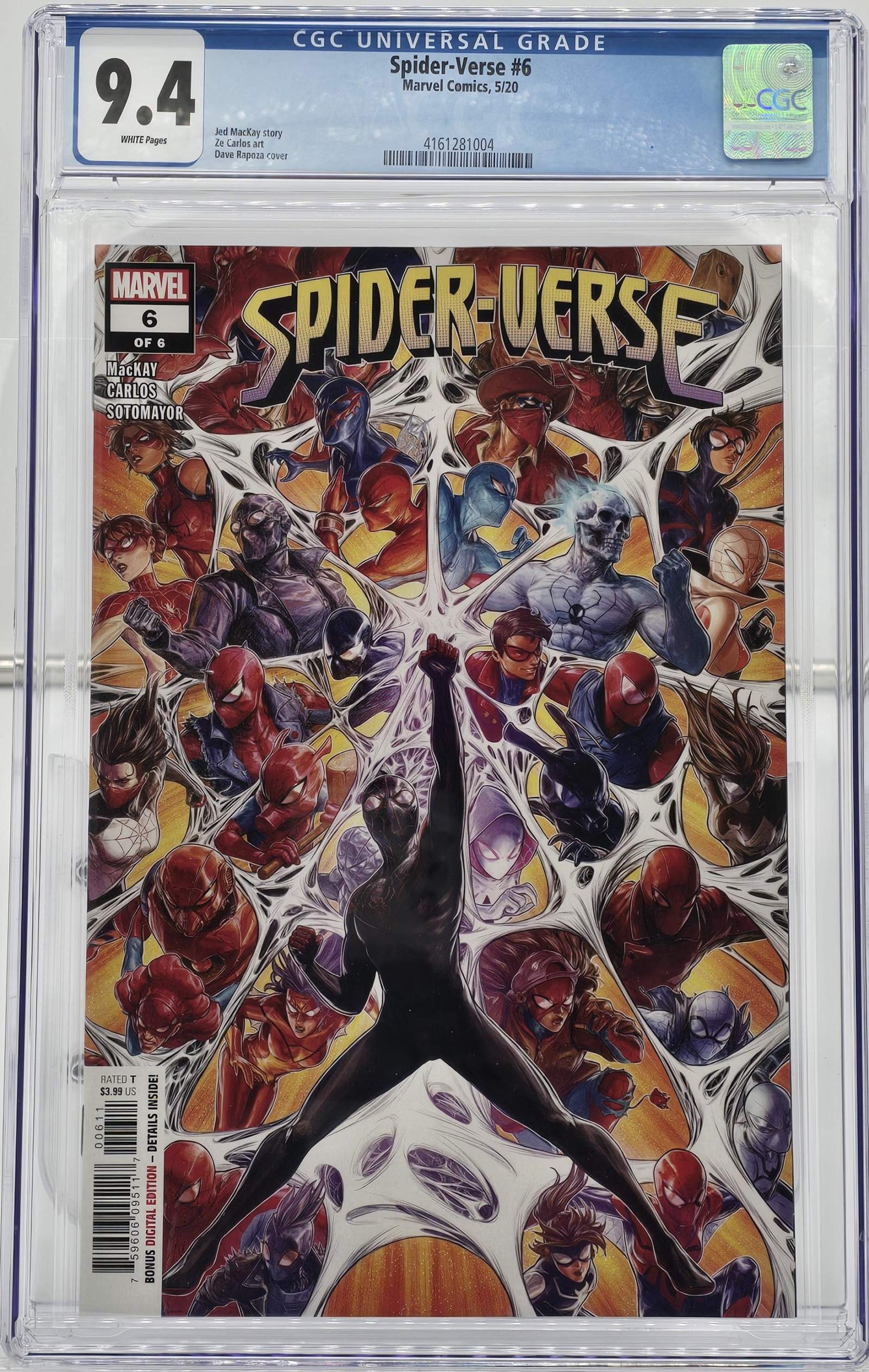 Spider-Verse Vol 3 #6 CGC 9.4