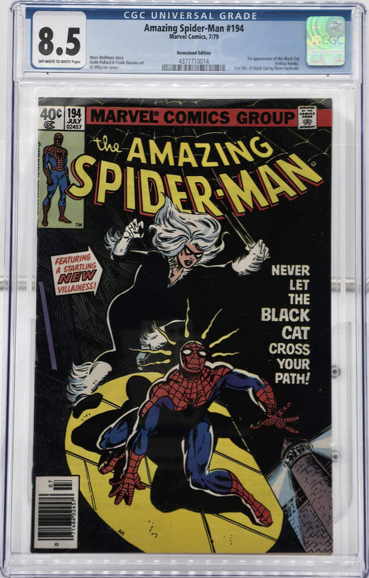 Amazing Spider-Man 194 CGC 8.5 1979