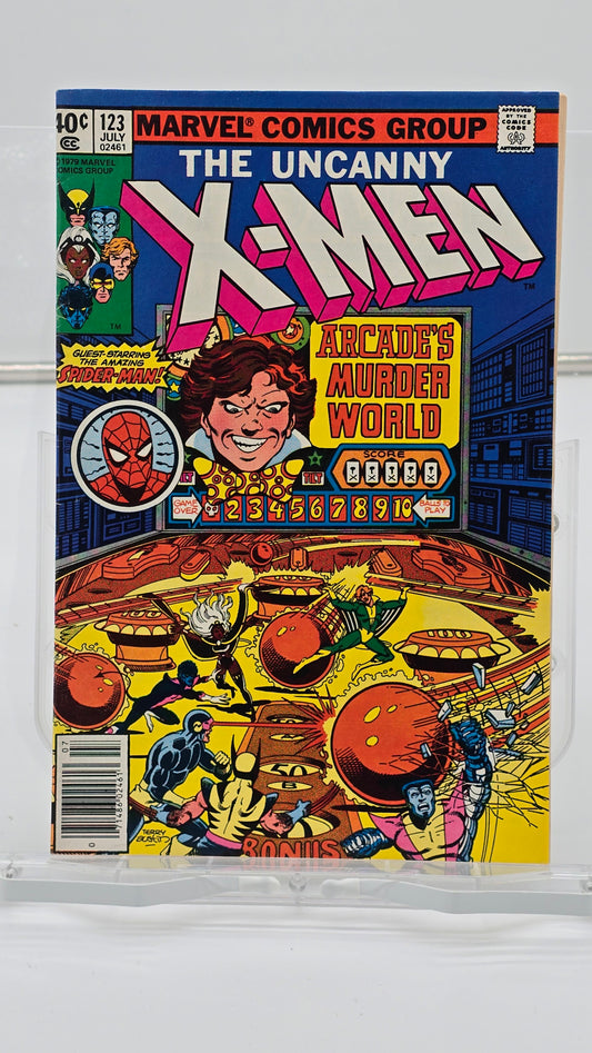 Uncanny X-Men Vol 1 #123 Newsstand Edition