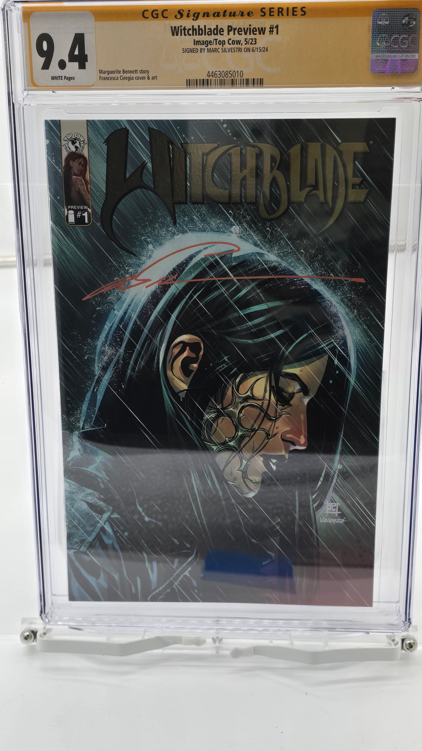 Witchblade Preview #1 2024 CGC SS 9.4