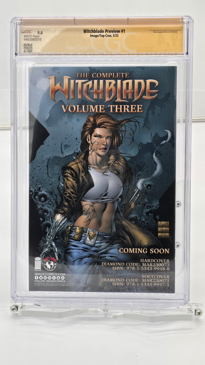 Witchblade Preview #1 2024 CGC SS 9.4