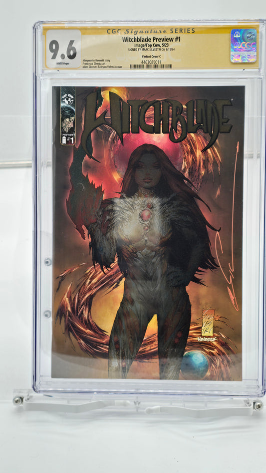 Witchblade Preview #1 Variant Cover C 2024 CGC SS 9.6