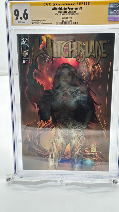 Witchblade Preview #1 Variant Cover C 2024 CGC SS 9.6