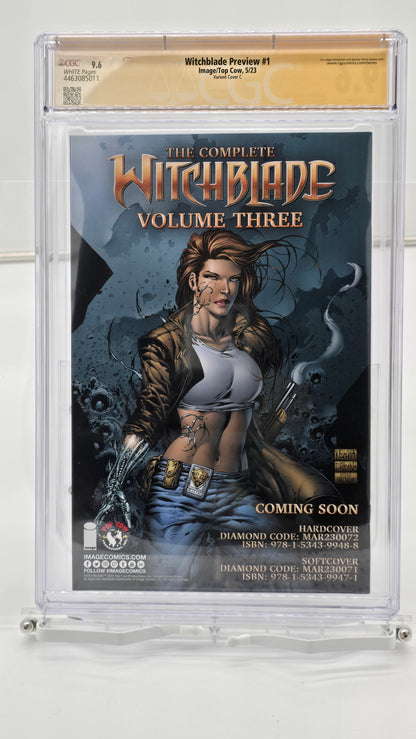 Witchblade Preview #1 Variant Cover C 2024 CGC SS 9.6