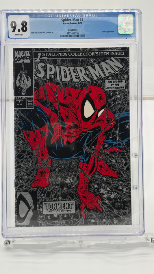 Spider-Man #1 Silver Edition CGC 9.8