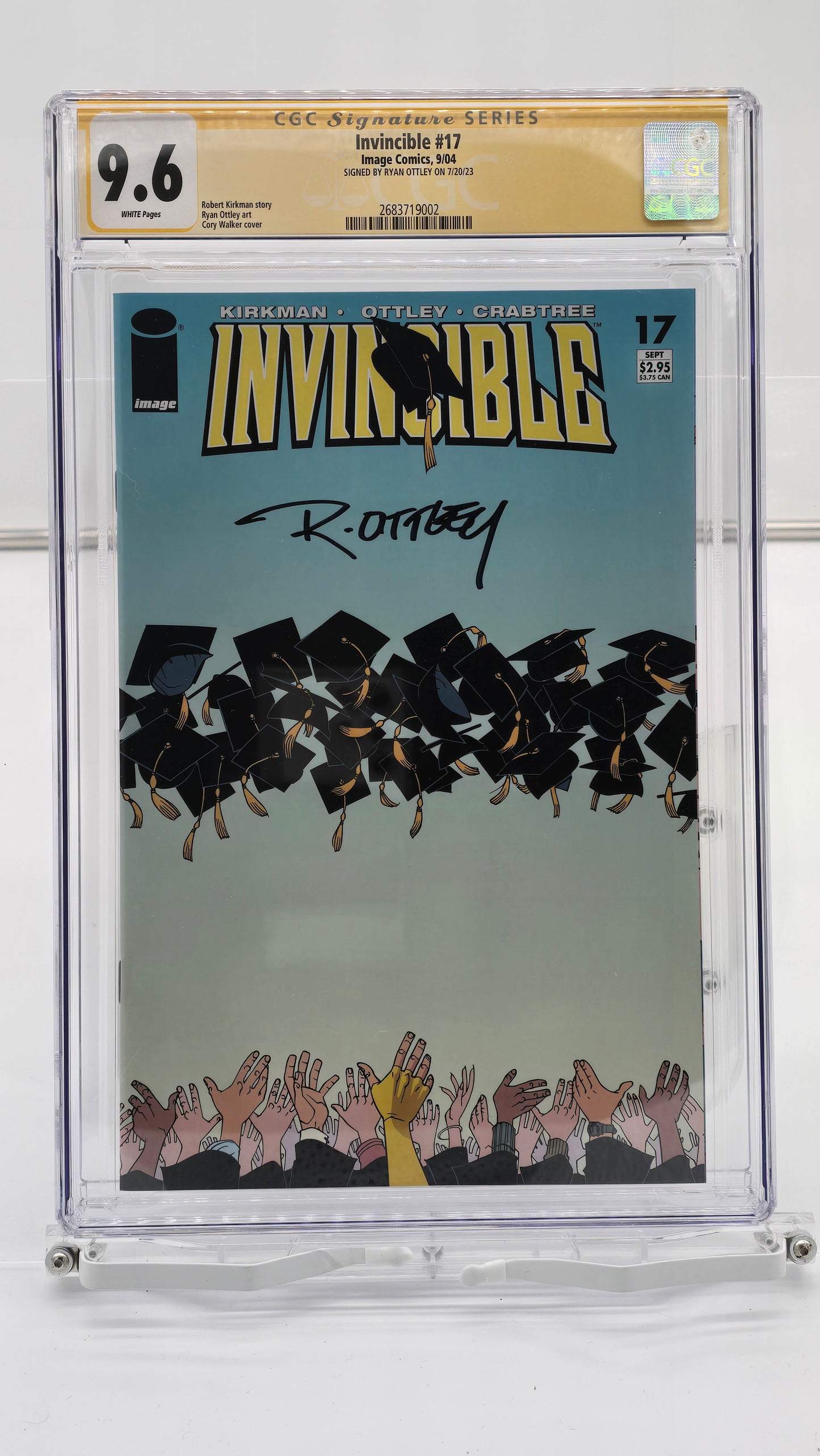 Invincible #17 CGC SS 9.6 Signed by Ryan Ottley