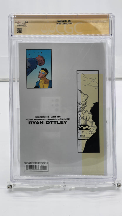 Invincible #17 CGC SS 9.6 Signed by Ryan Ottley