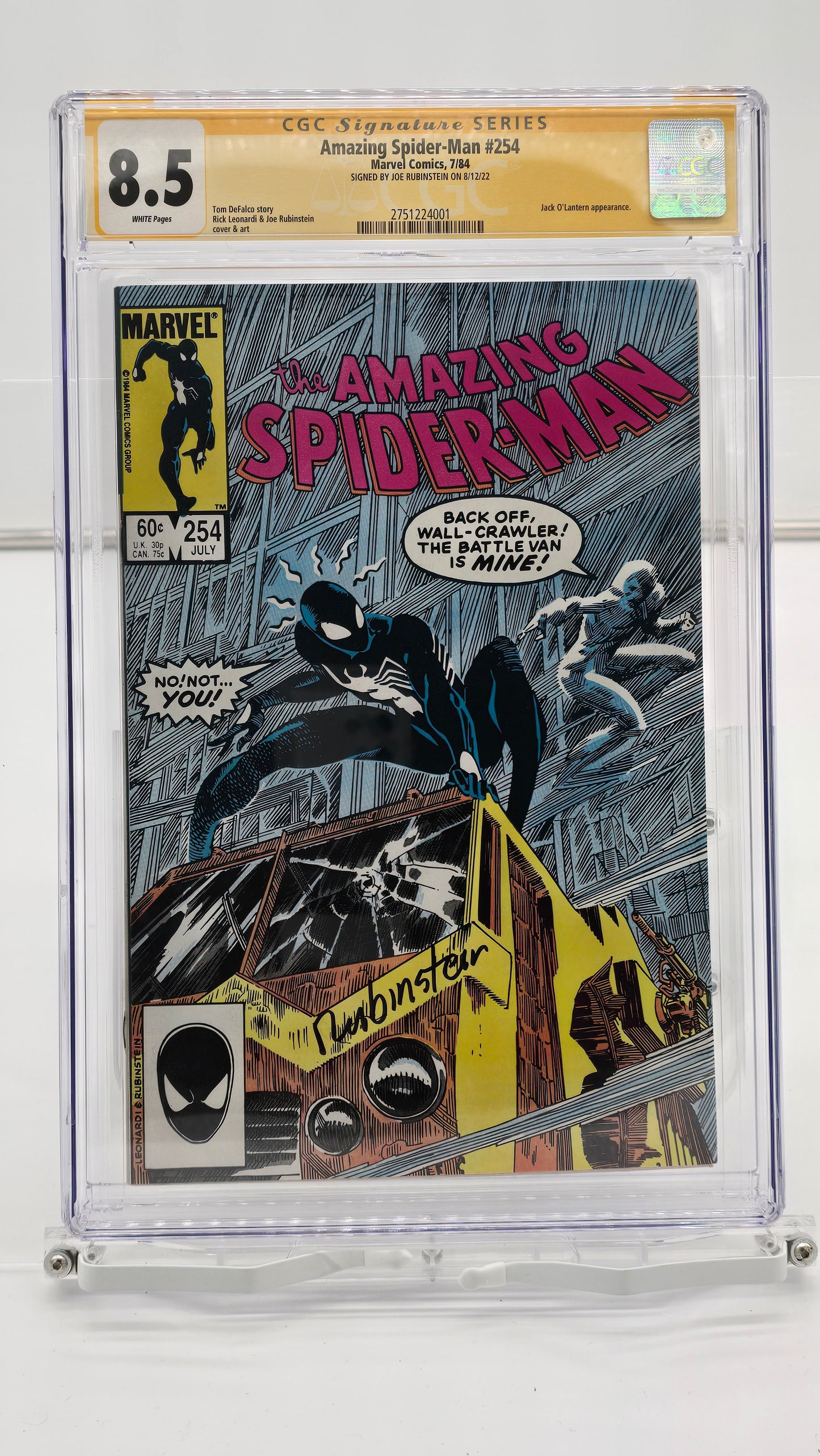 Amazing Spider-man #254 CGC SS 8.5