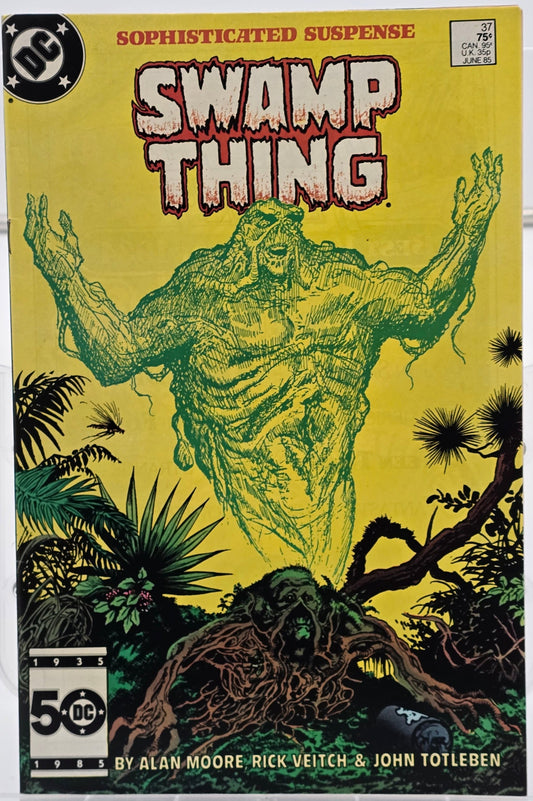 Swamp Thing Vol 2 #37 1st Appearance of John Constantine